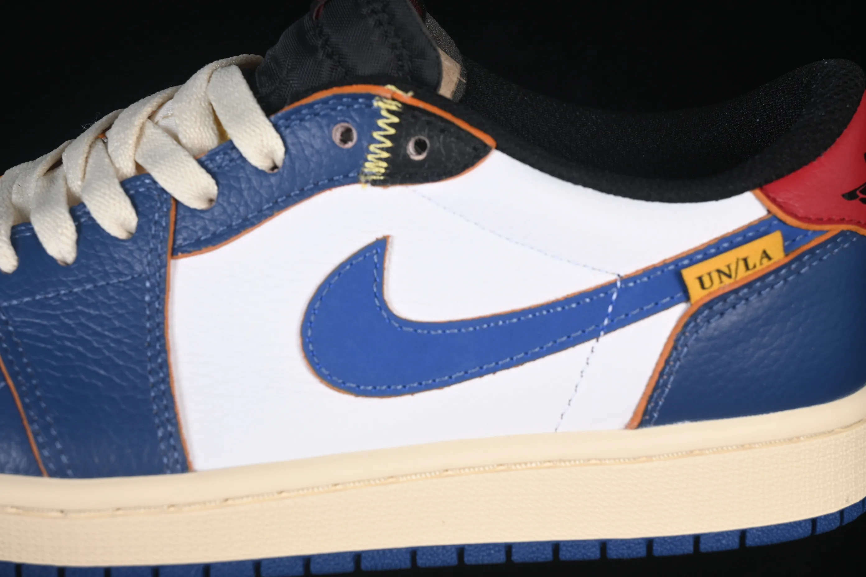 All categories Air Jordan Jordan series basketball shoes Air Jordan 1 Low Fragment Design x Union x Air Jordan 1 Hi Joe 1 Fujiwara Hirota Lightning low-top cultural casual sneakers HQ6998-146